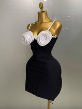 Women 2025 New Celebrity Sexy Sleeveless 3D Flower Patchwork Mini Bodycon Bandage Short Dress Elegant Evening Club Party Dress